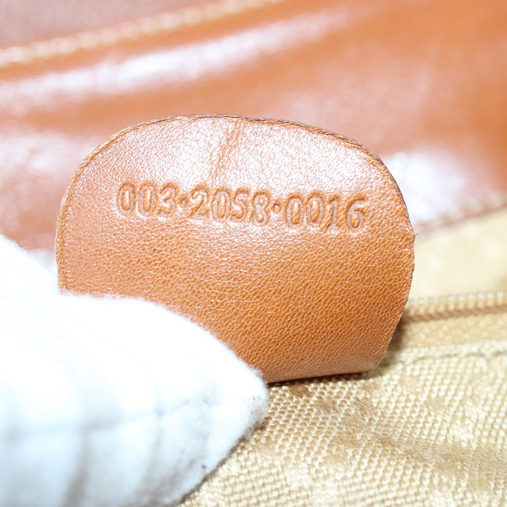 GUCCI Bamboo Backpack Leather Brown Gold 003 2058 0016 ar12268