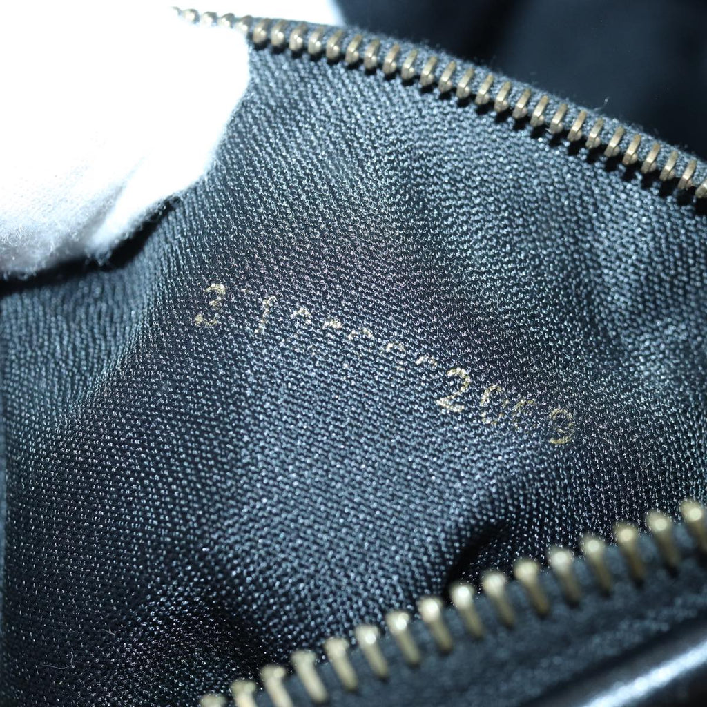 FENDI Pecan Canvas Hand Bag Brown Black ar12307
