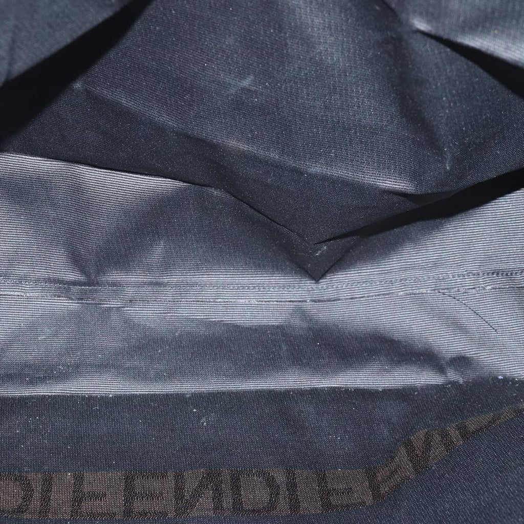 FENDI Tote Bag Nylon Black Gold ar12397