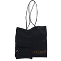 FENDI Tote Bag Nylon Black Gold ar12397