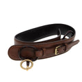 GUCCI Horsebit Belt Leather 30.3"" Brown 1417 51 1766 85 34 ar12425