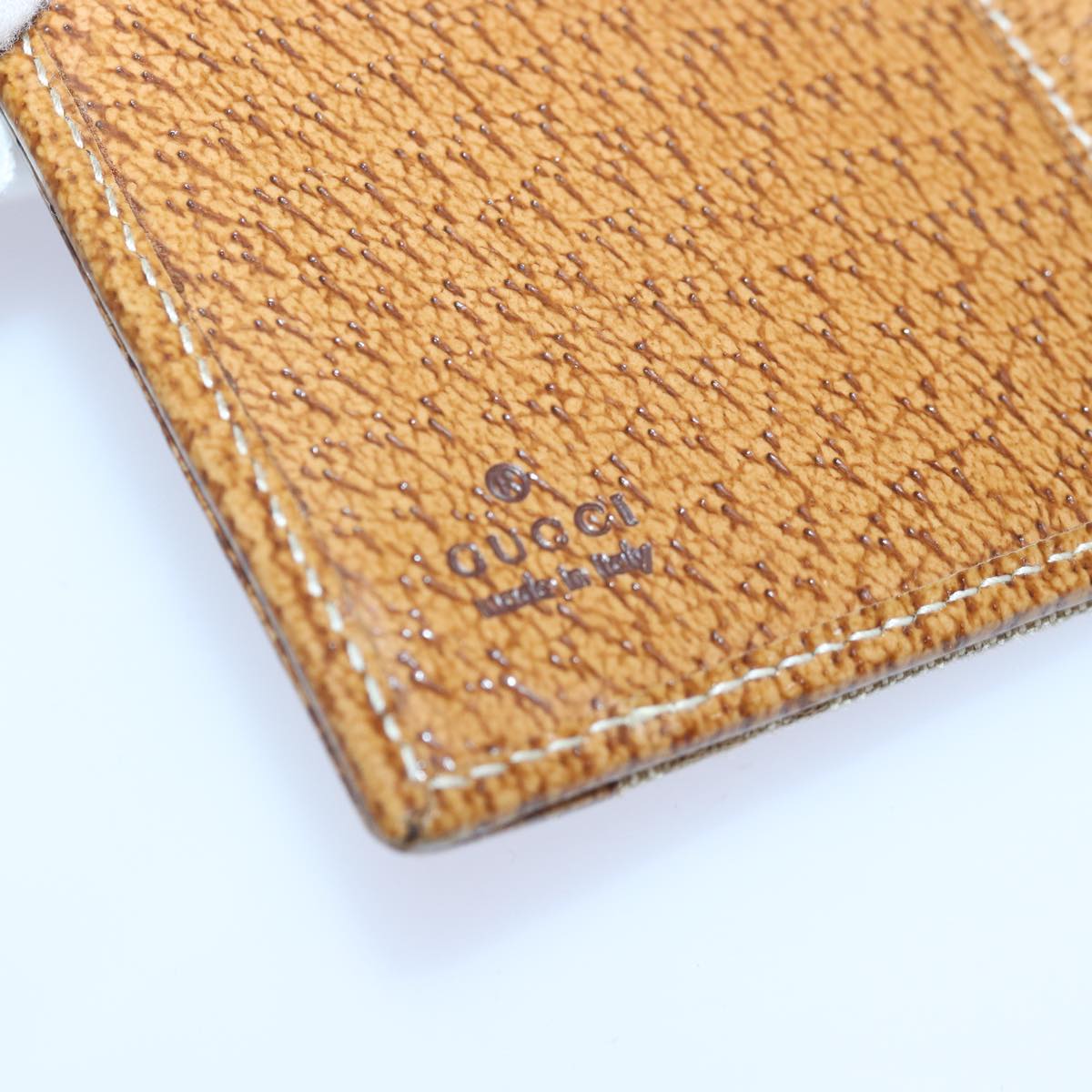 GUCCI GG Canvas Long Wallet Beige ar12451