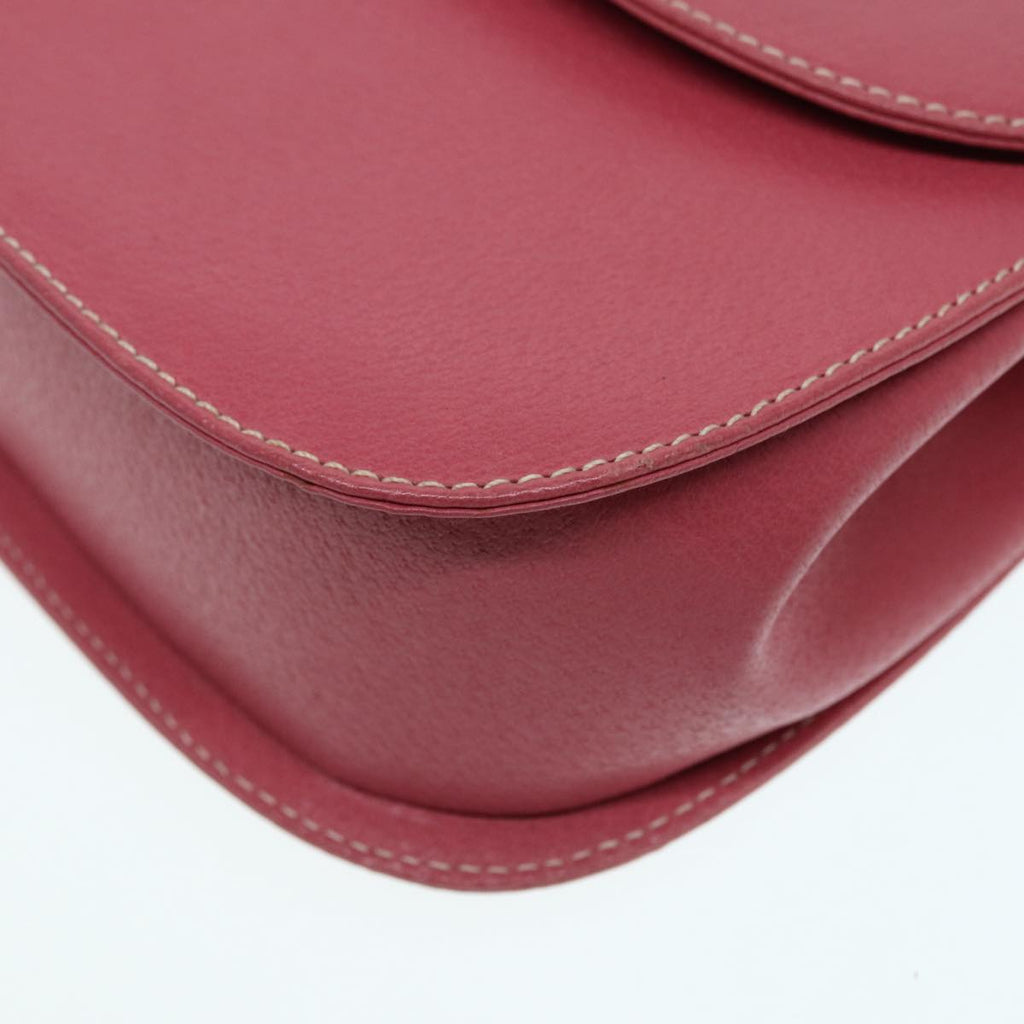 GUCCI Bamboo Hand Bag Leather Pink Gold 000 781 0244 ar12497A
