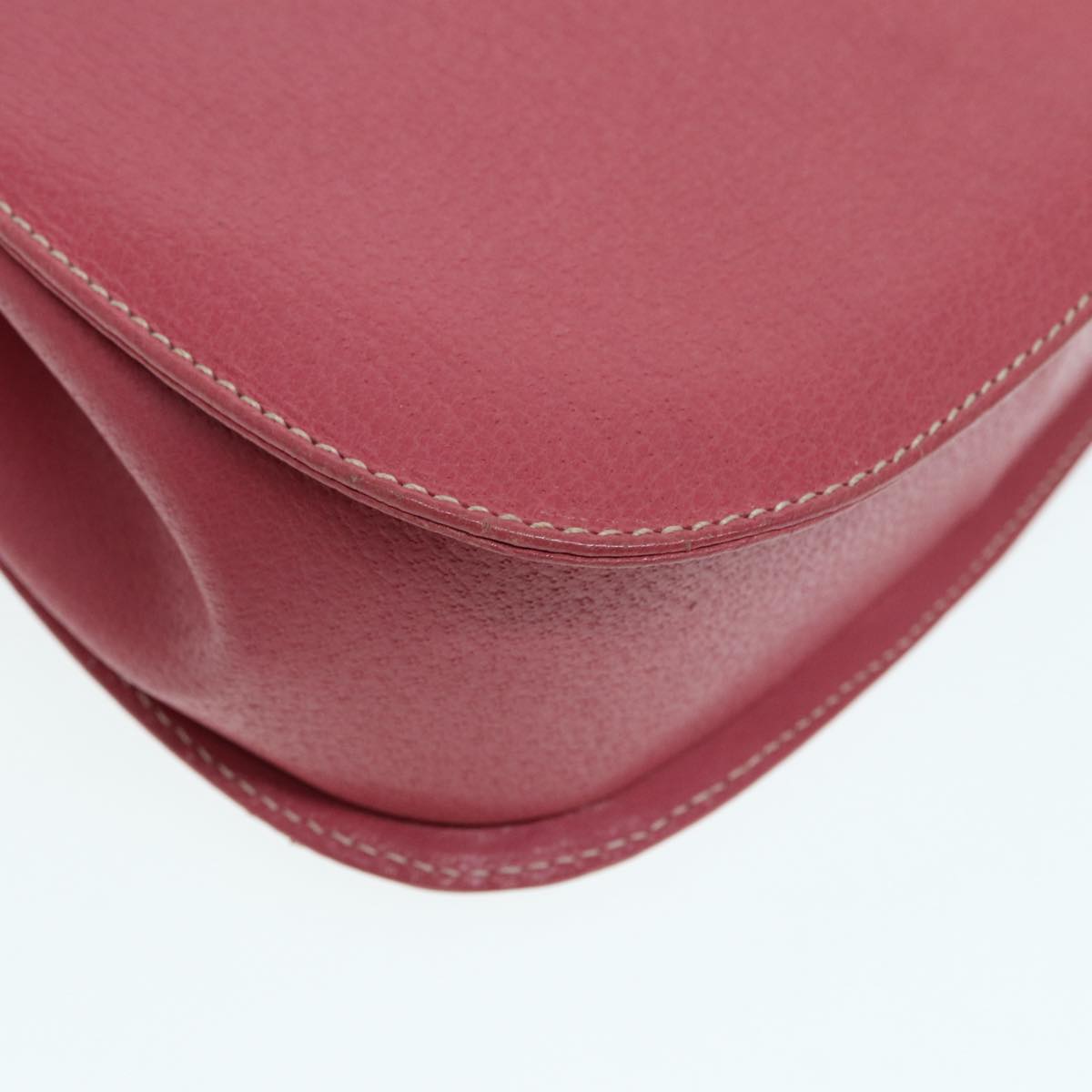 GUCCI Bamboo Hand Bag Leather Pink Gold 000 781 0244 ar12497A
