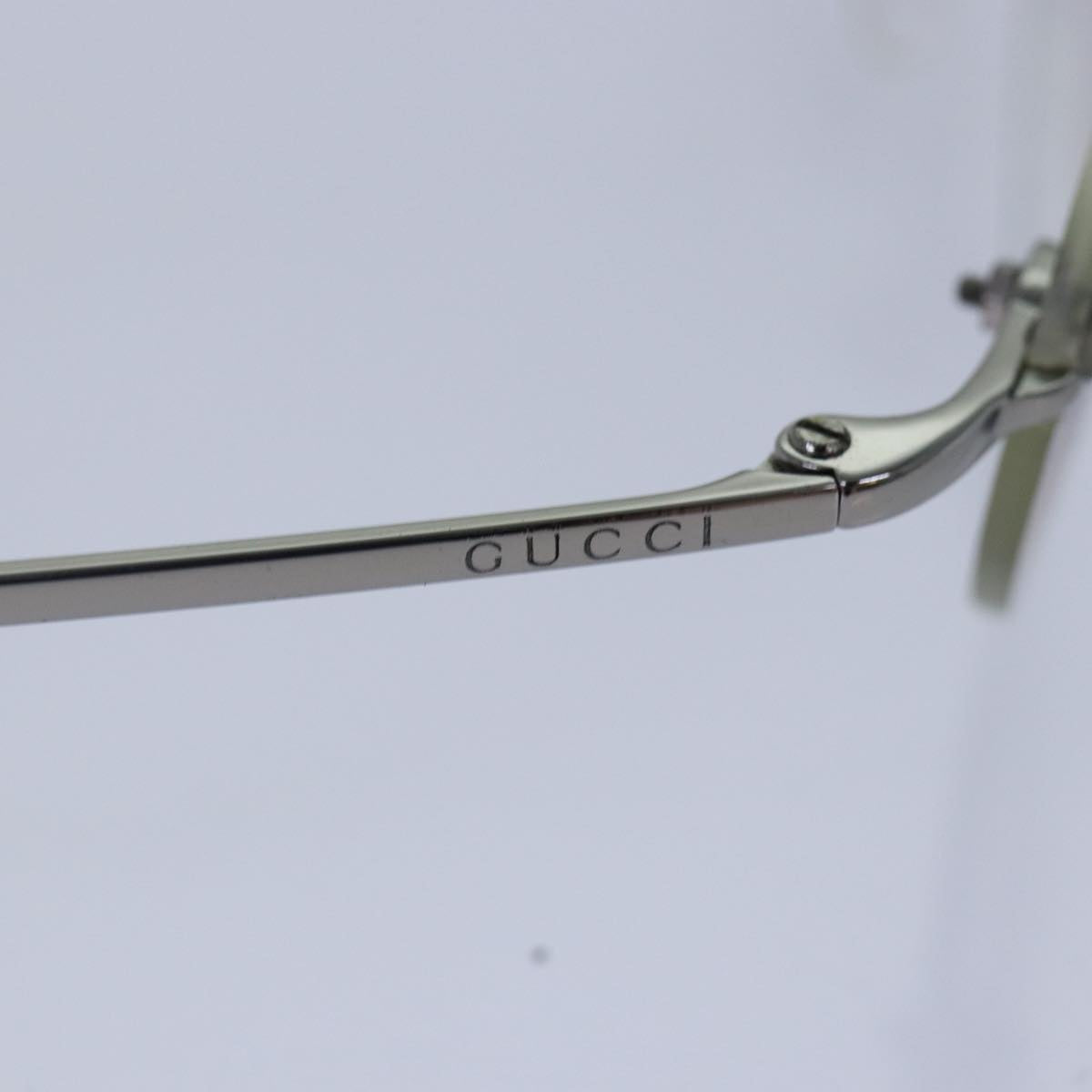 GUCCI Sunglasses metal Silver ar12508