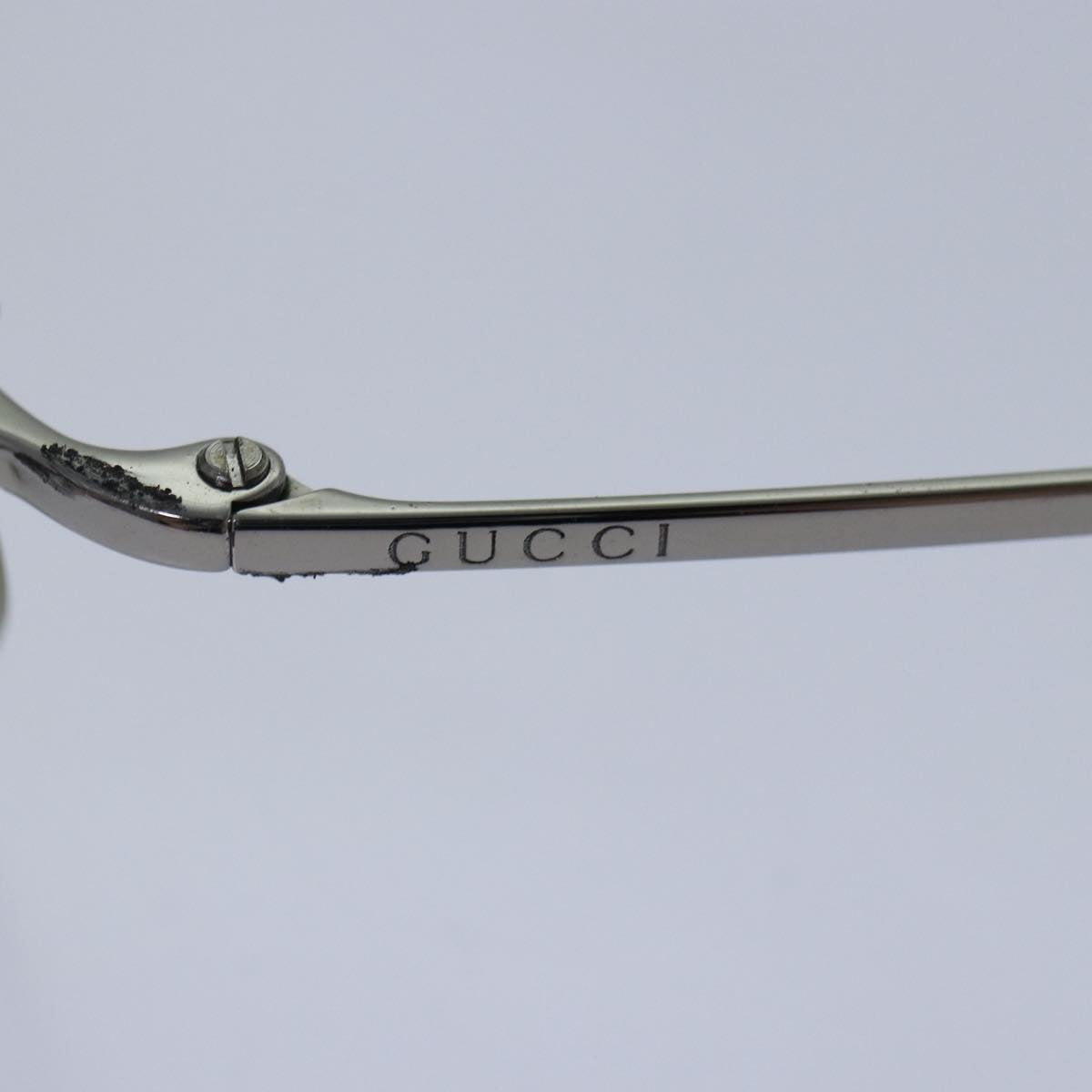 GUCCI Sunglasses metal Silver ar12508