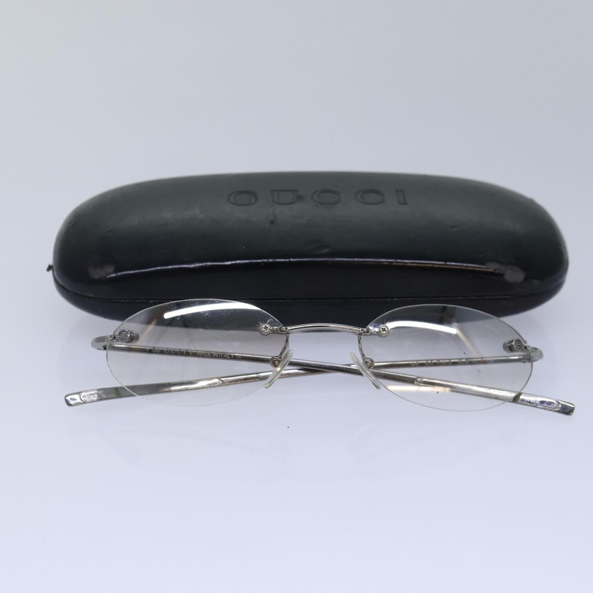 GUCCI Sunglasses metal Silver ar12508