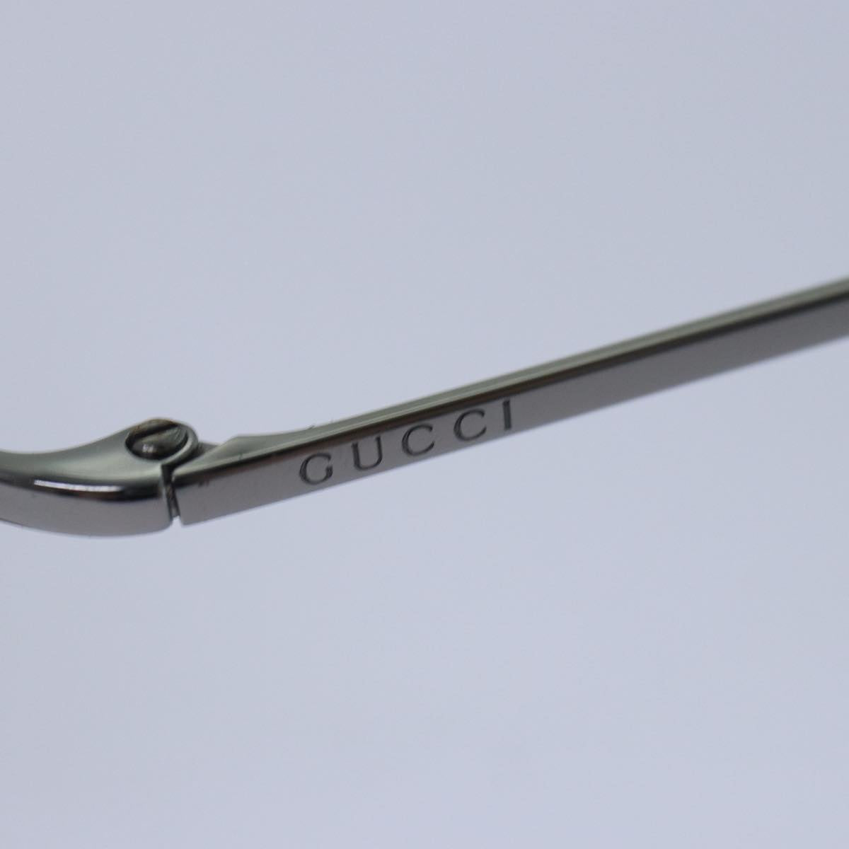 GUCCI Sunglasses metal Silver ar12509