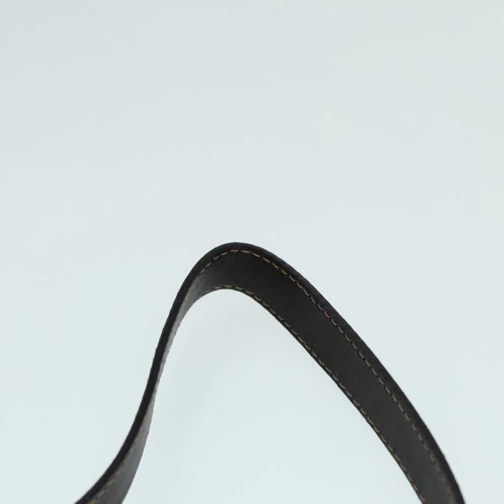 FENDI Zucchino Canvas Hand Bag Brown Gold ar12553
