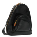 GUCCI Bamboo Body Bag Enamel Black Gold 003 2113 0127 ar12723