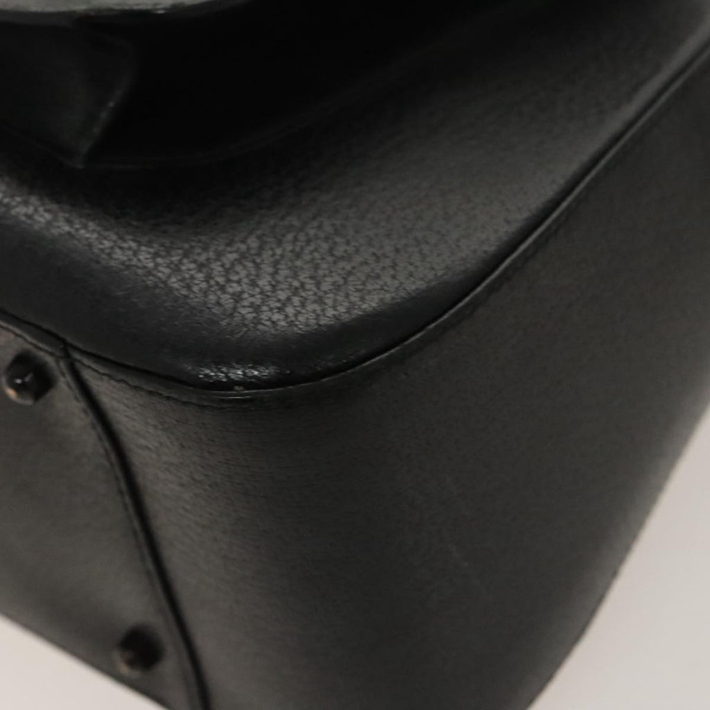 GUCCI Hand Bag Leather 2way Black 000 2058 0307 6 ar12725