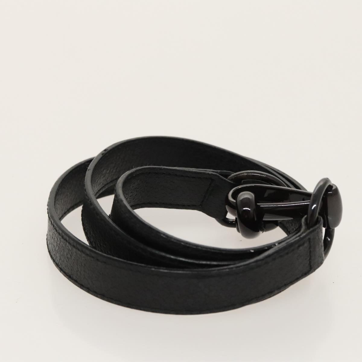 GUCCI Hand Bag Leather 2way Black 000 2058 0307 6 ar12725
