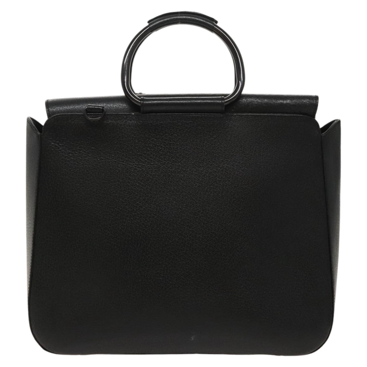 GUCCI Hand Bag Leather 2way Black 000 2058 0307 6 ar12725