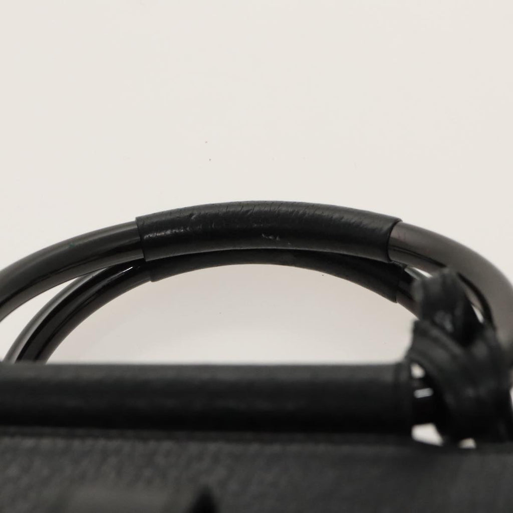GUCCI Hand Bag Leather 2way Black 000 2058 0307 6 ar12725