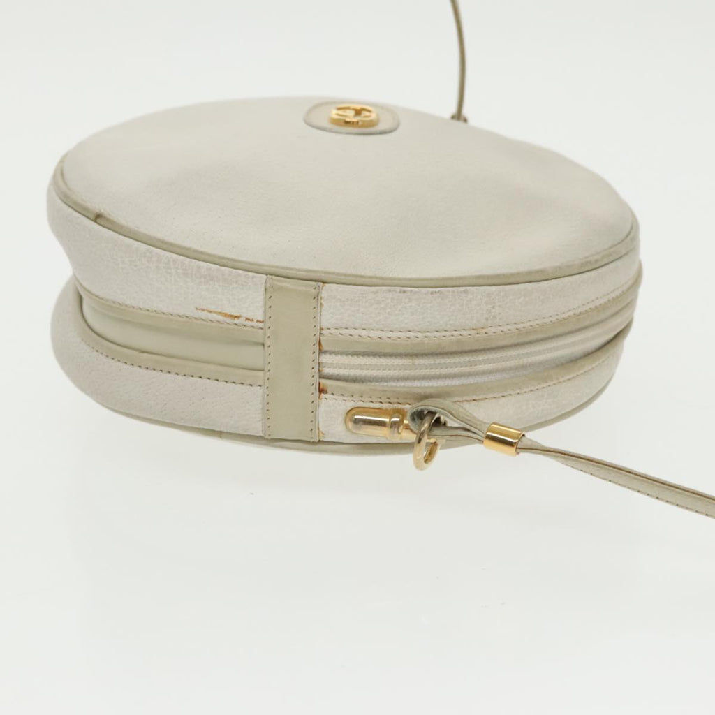 GUCCI Hand Bag Leather 2Set Black White ar12854