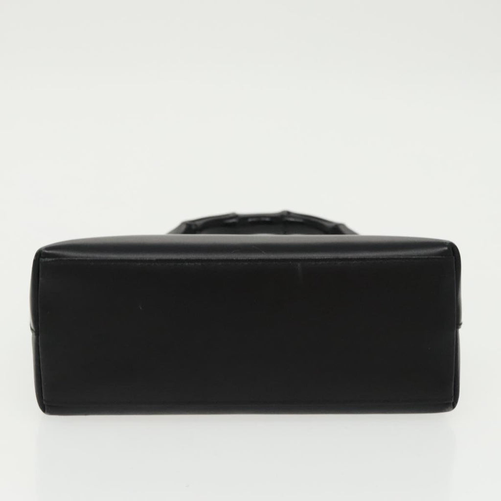GUCCI Hand Bag Leather 2Set Black White ar12854