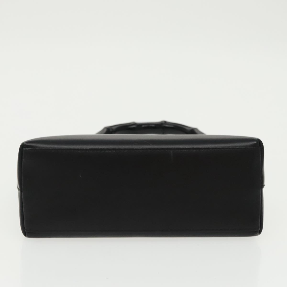 GUCCI Hand Bag Leather 2Set Black White ar12854
