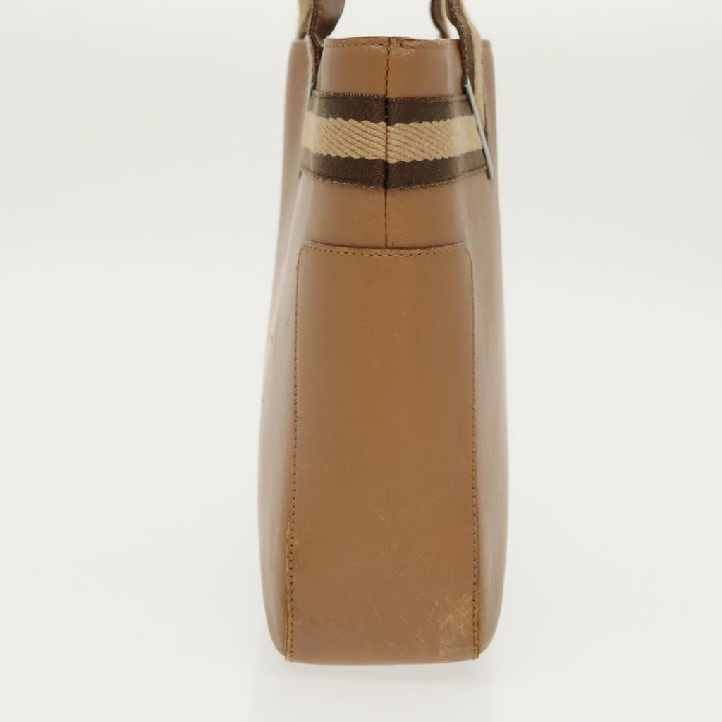 GUCCI Sherry Line Tote Bag Leather Brown 002 1135 ar12873