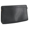 GUCCI Clutch Bag Leather Black Gold ar13009