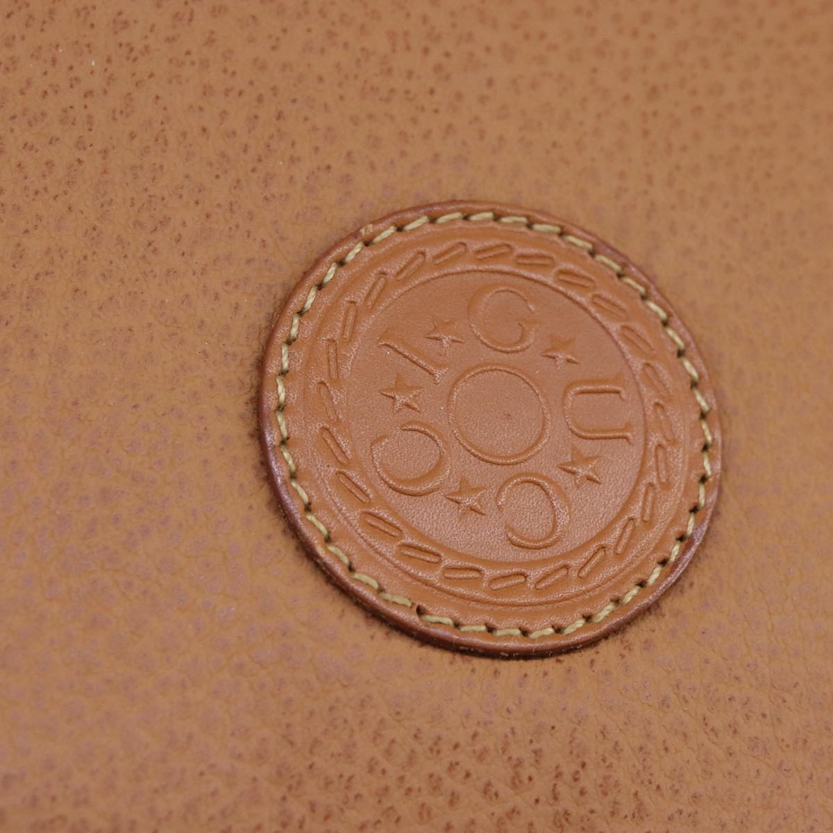 GUCCI Shoulder Bag Leather Beige Gold 004 115 0289 ar13010