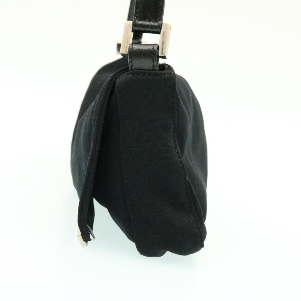 FENDI Shoulder Bag Nylon Black ar4731