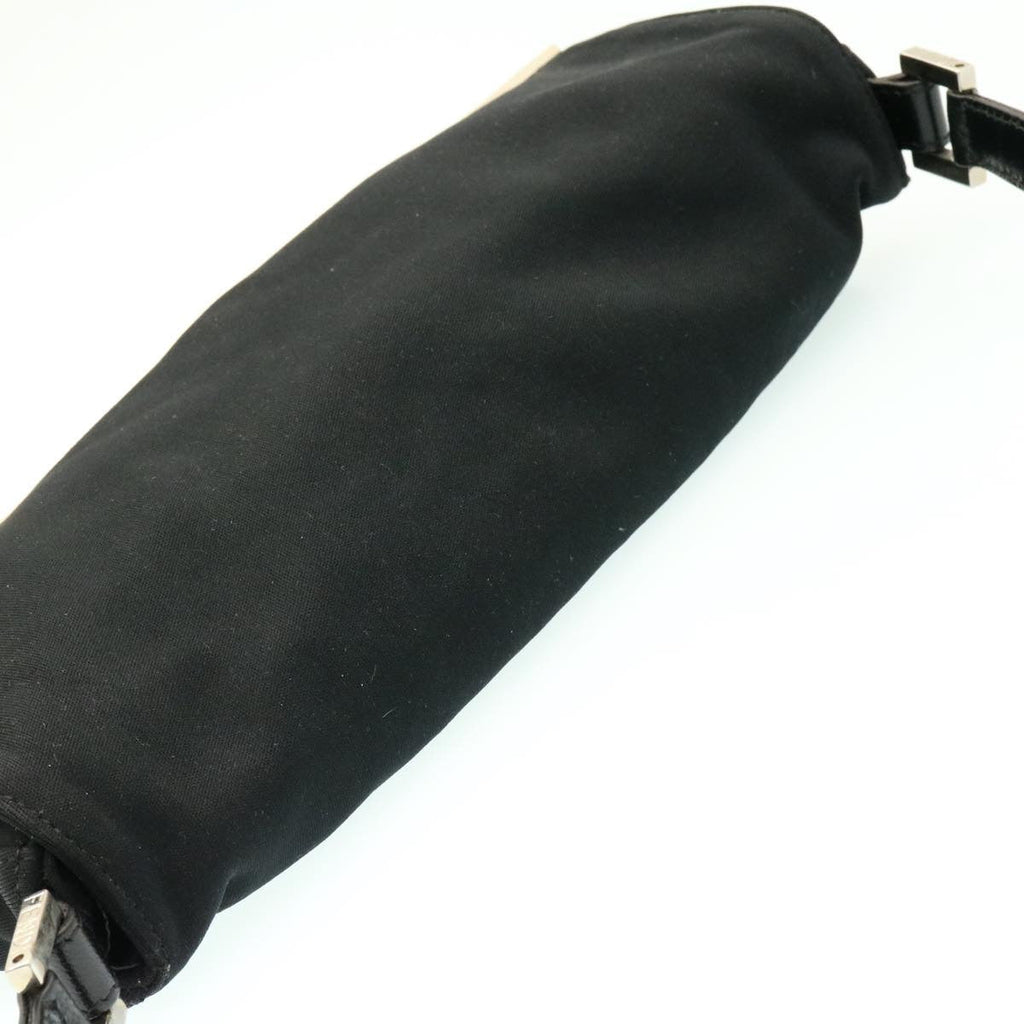 FENDI Shoulder Bag Nylon Black ar4731
