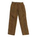FENDI Leopard Pattern Pants Brown ar5303