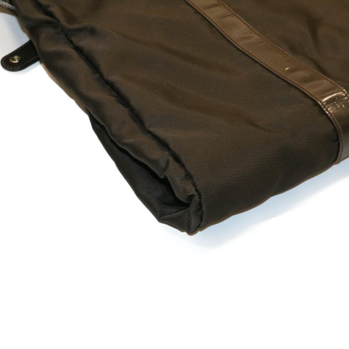 GUCCI Diamante Garment Cover Nylon Dark Brown ar5309