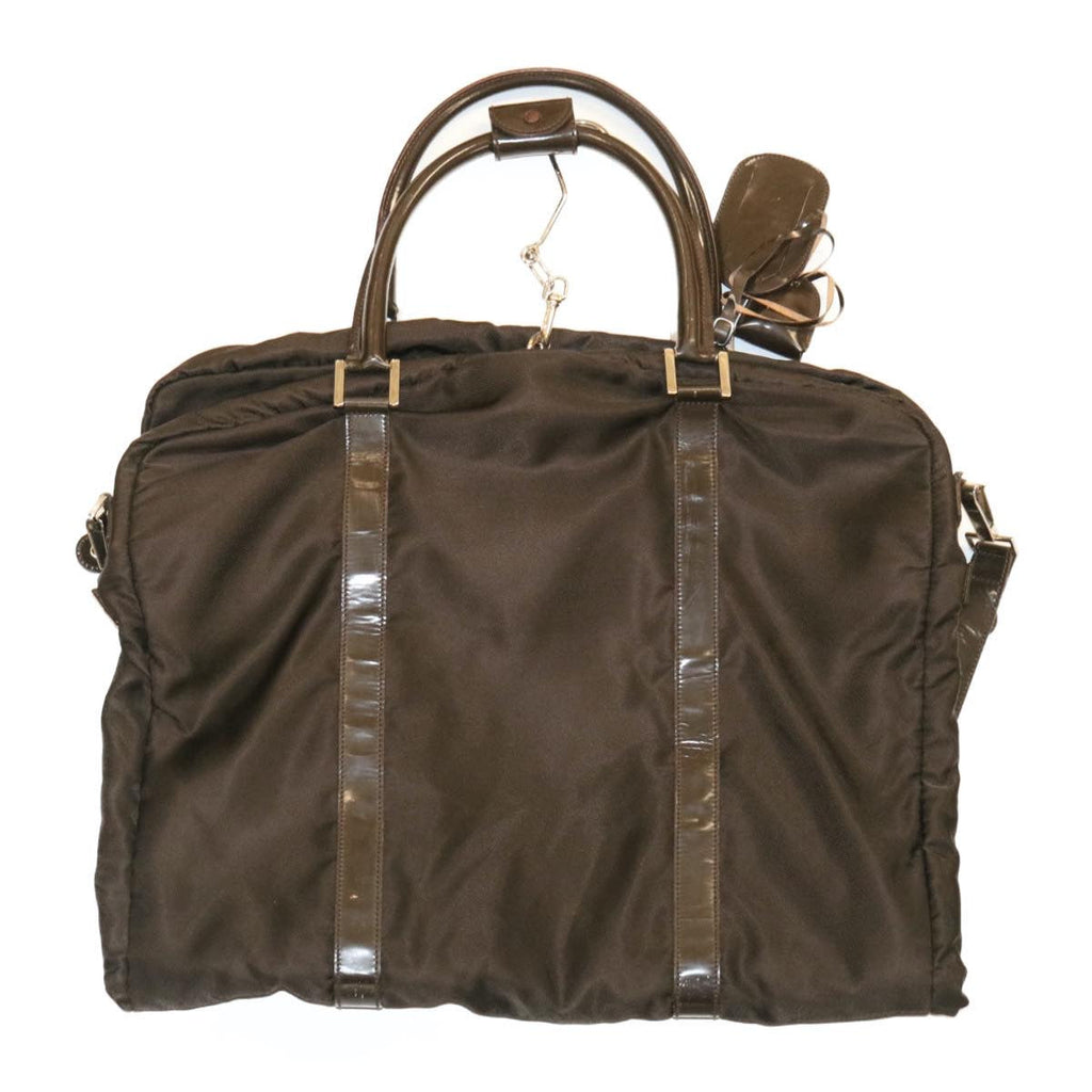 GUCCI Diamante Garment Cover Nylon Dark Brown ar5309
