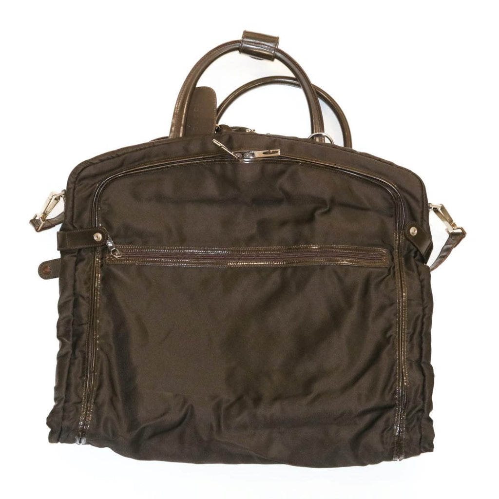 GUCCI Diamante Garment Cover Nylon Dark Brown ar5309