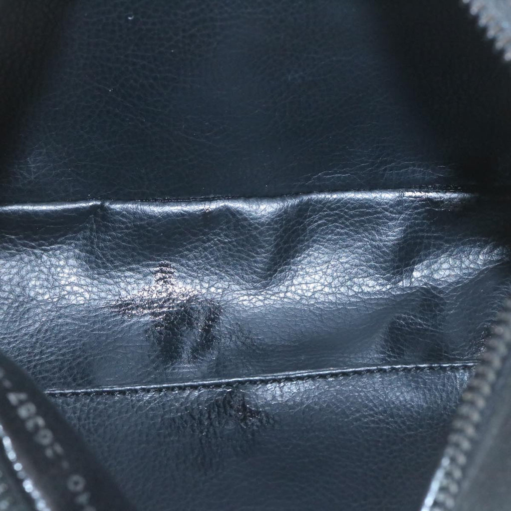 FENDI Pouch Hand Bag Nylon 2Set Black ar5688