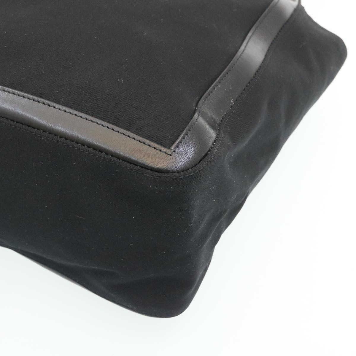 FENDI Hand Bag Nylon Black ar5884
