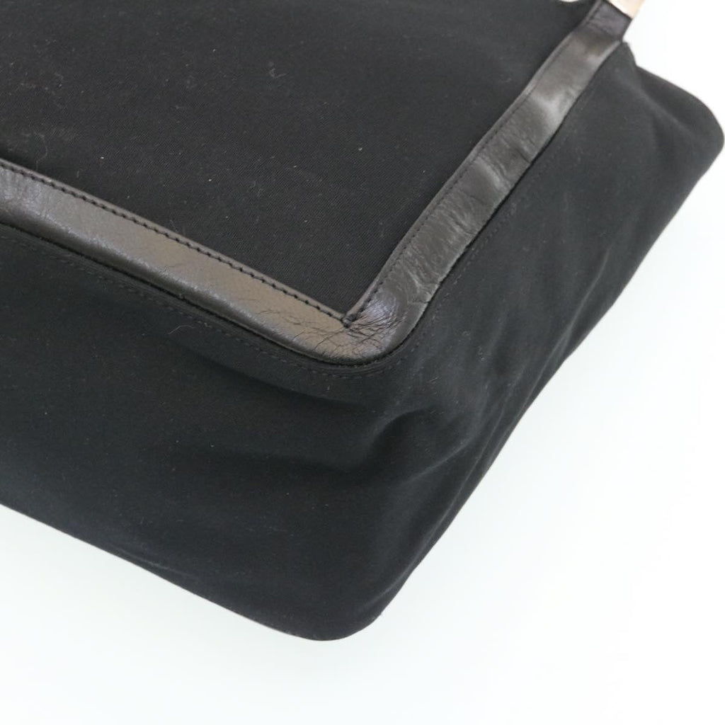 FENDI Hand Bag Nylon Black ar5884