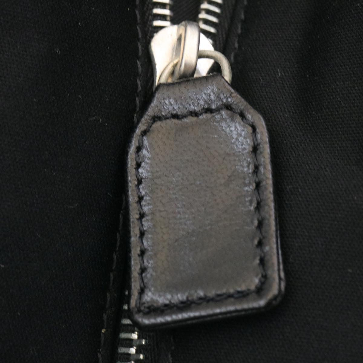 FENDI Hand Bag Nylon Black ar5884