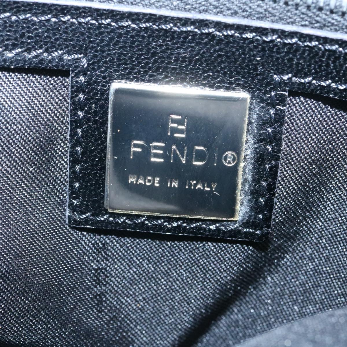 FENDI Hand Bag Nylon Black ar5884