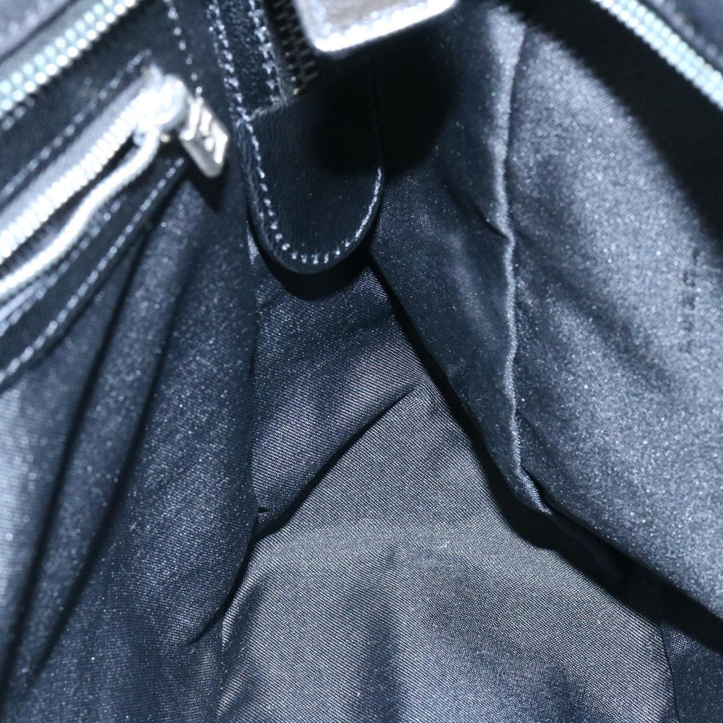 FENDI Hand Bag Nylon Black ar5884