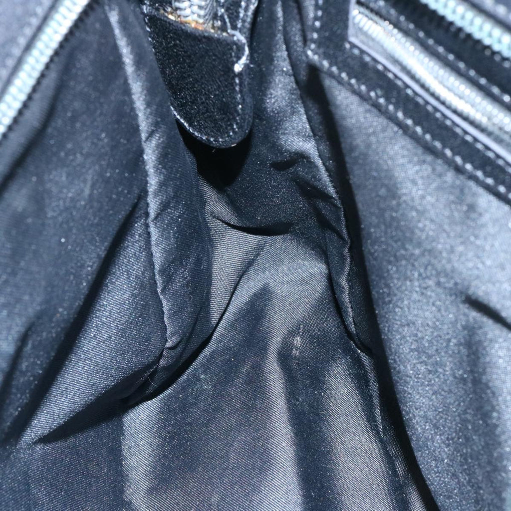 FENDI Hand Bag Nylon Black ar5884