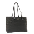 FENDI Zucchino Canvas Tote Bag Black ar6460