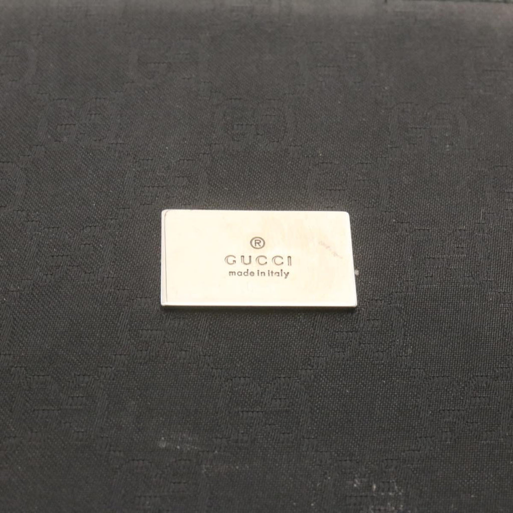 GUCCI GG Canvas Hand Bag Black ar6477