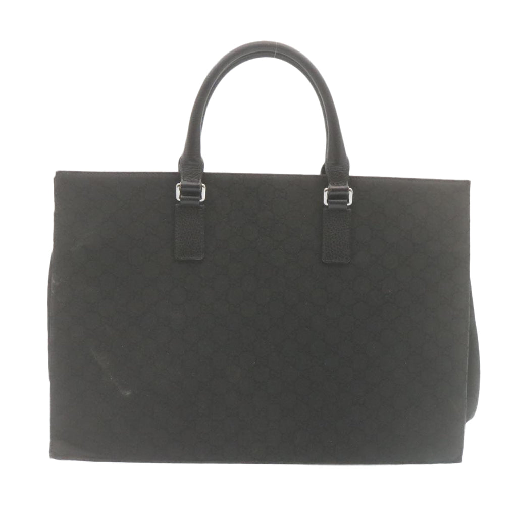 GUCCI GG Canvas Hand Bag Black ar6477