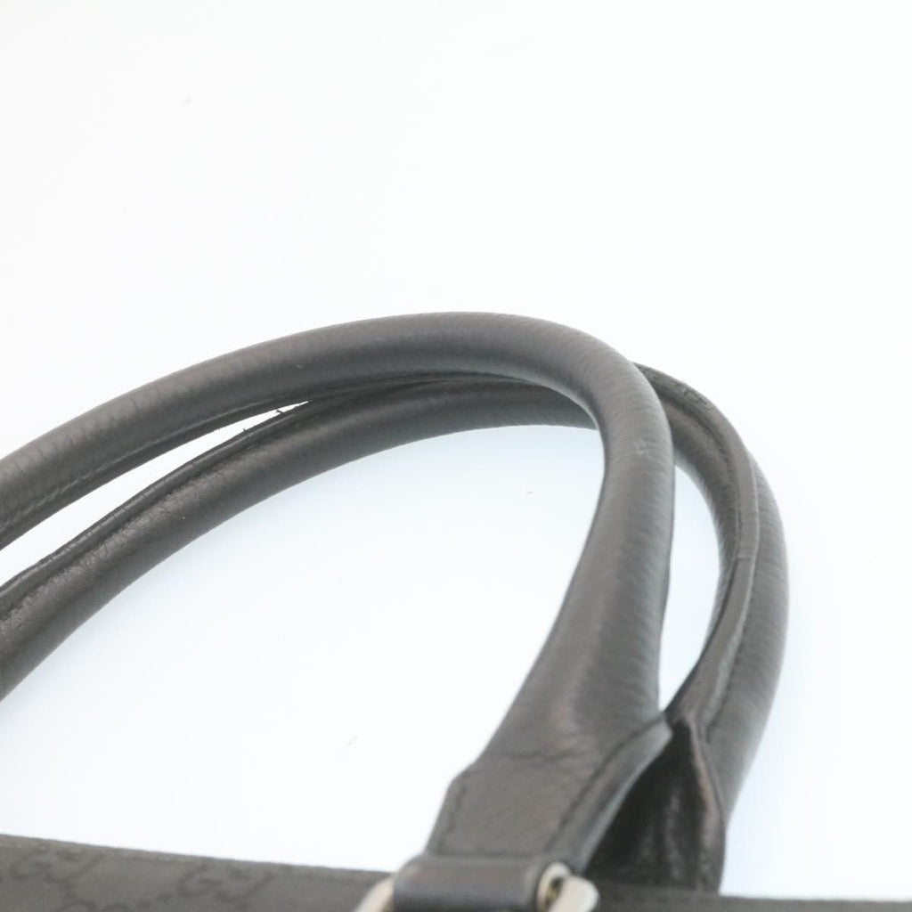 GUCCI GG Canvas Hand Bag Black ar6477