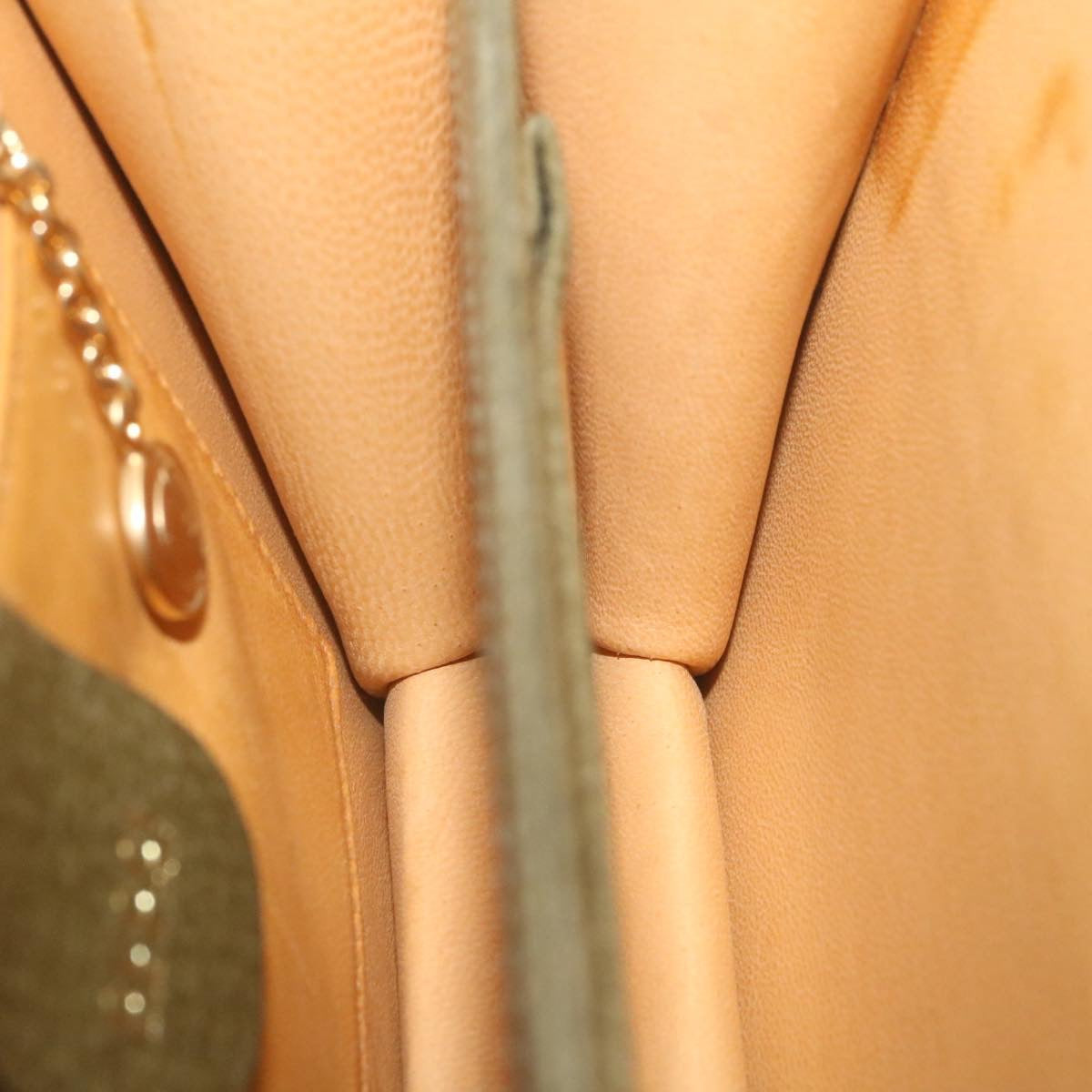 GUCCI Hand Bag Leather 2Way Green ar6613