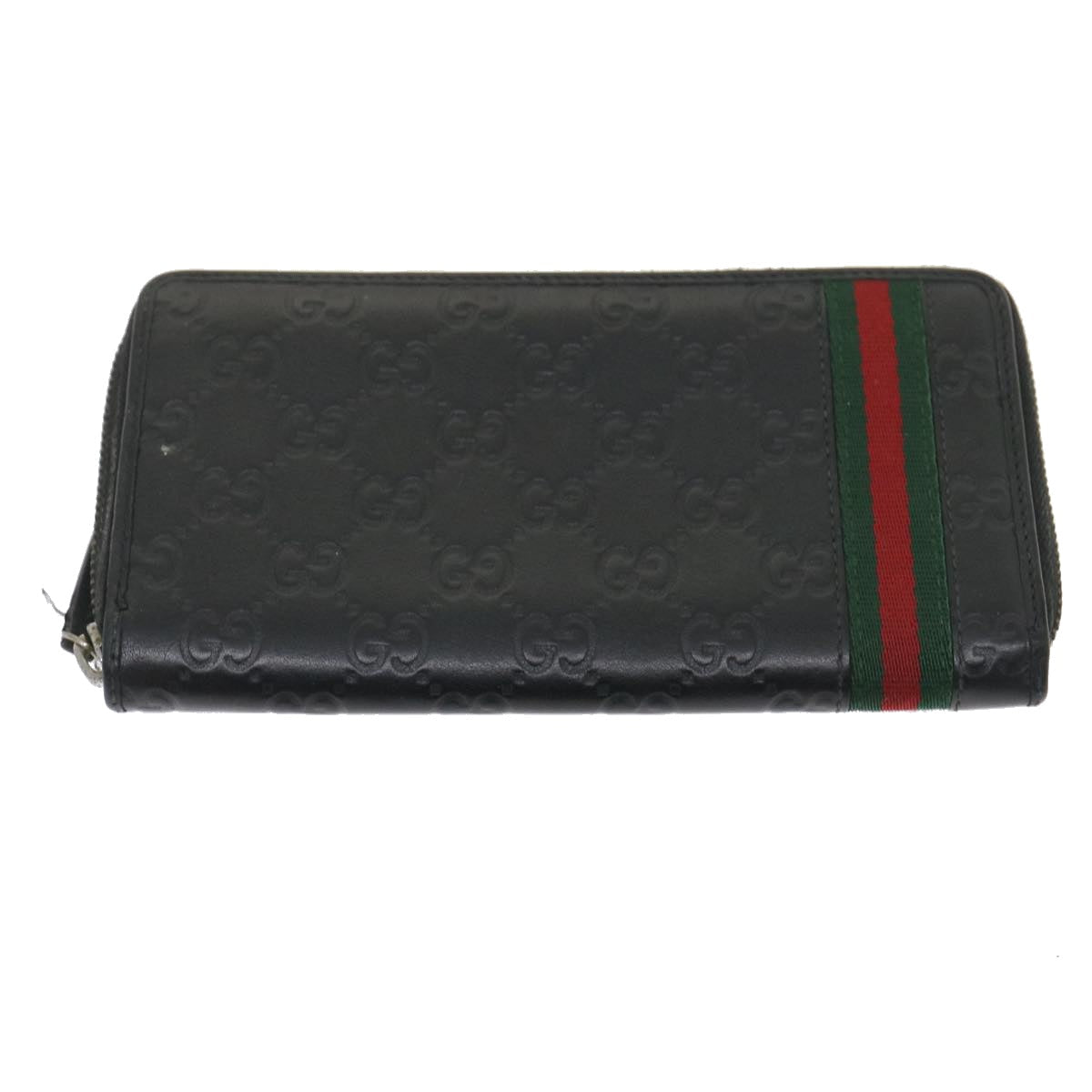 GUCCI GG Canvas Long Wallet Leather 5Set Beige Red black ar6787