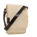 FENDI Shoulder Bag Pouch Canvas Beige ar6924