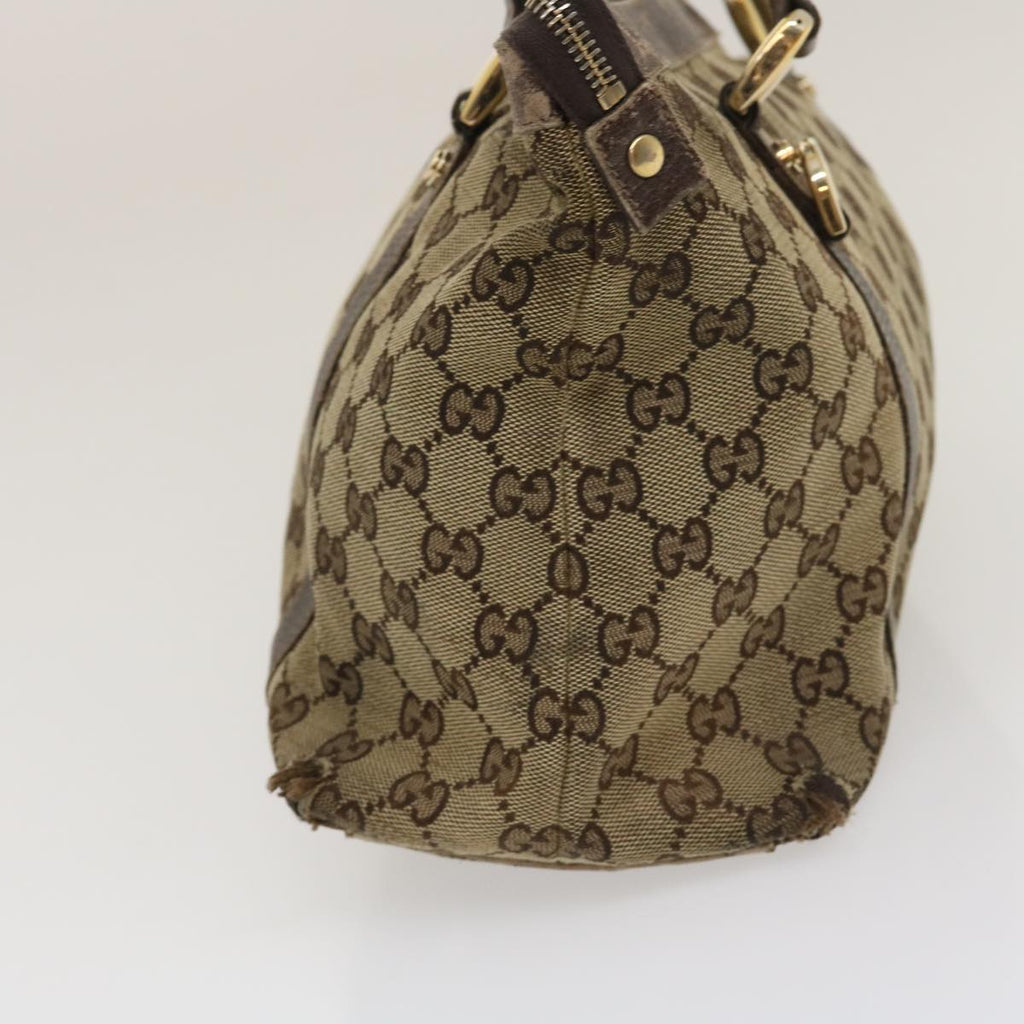 GUCCI Horse Bit GG Canvas Backpack Tote Bag 5Set Brown Black ar7028