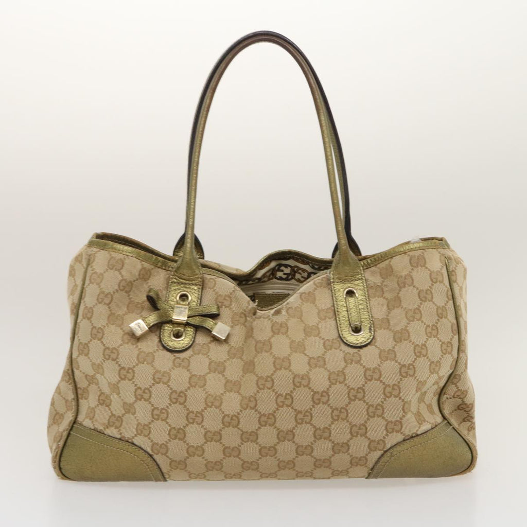 GUCCI Horse Bit GG Canvas Backpack Tote Bag 5Set Brown Black ar7028