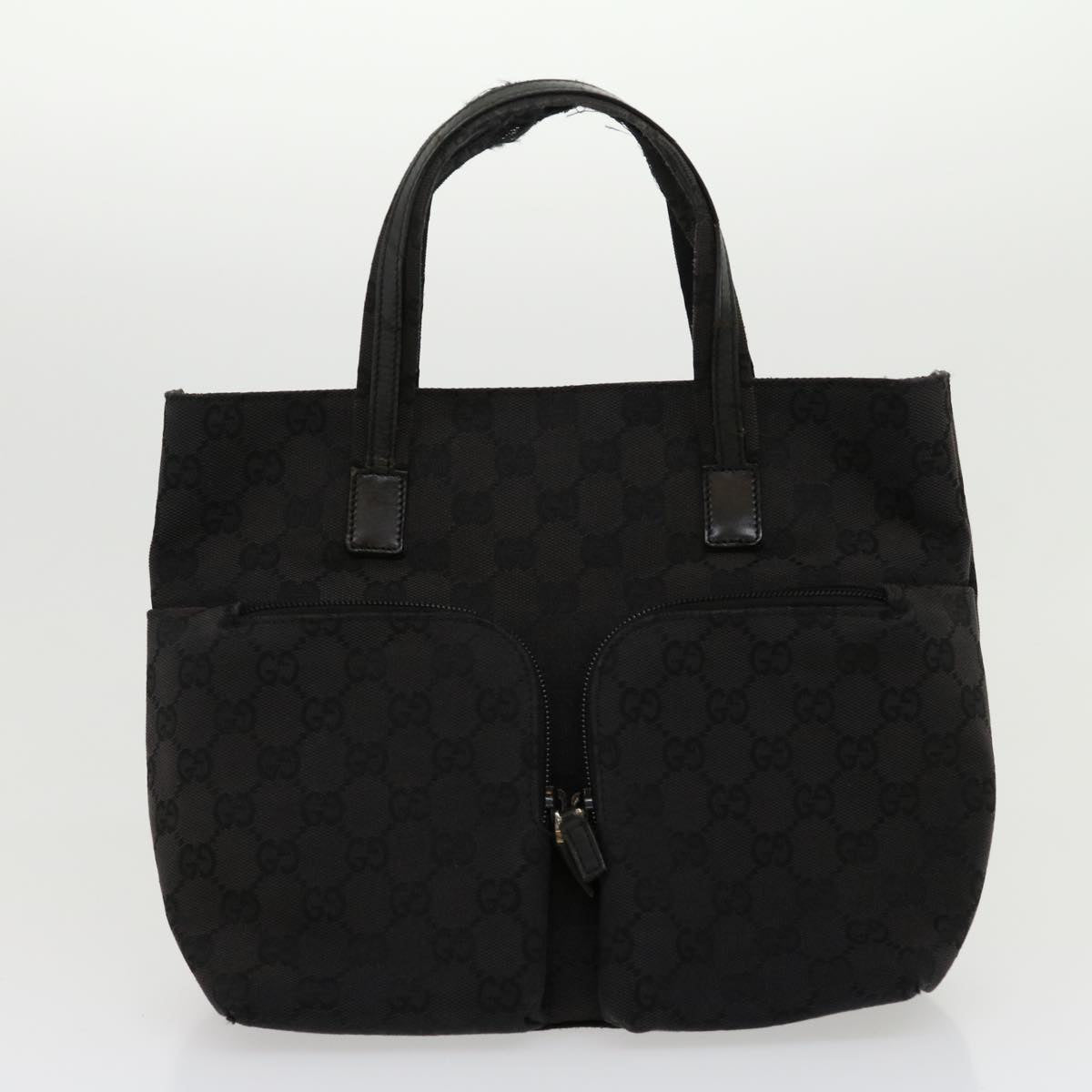 GUCCI GG Canvas Tote Bag 4Set Beige Black ar7263