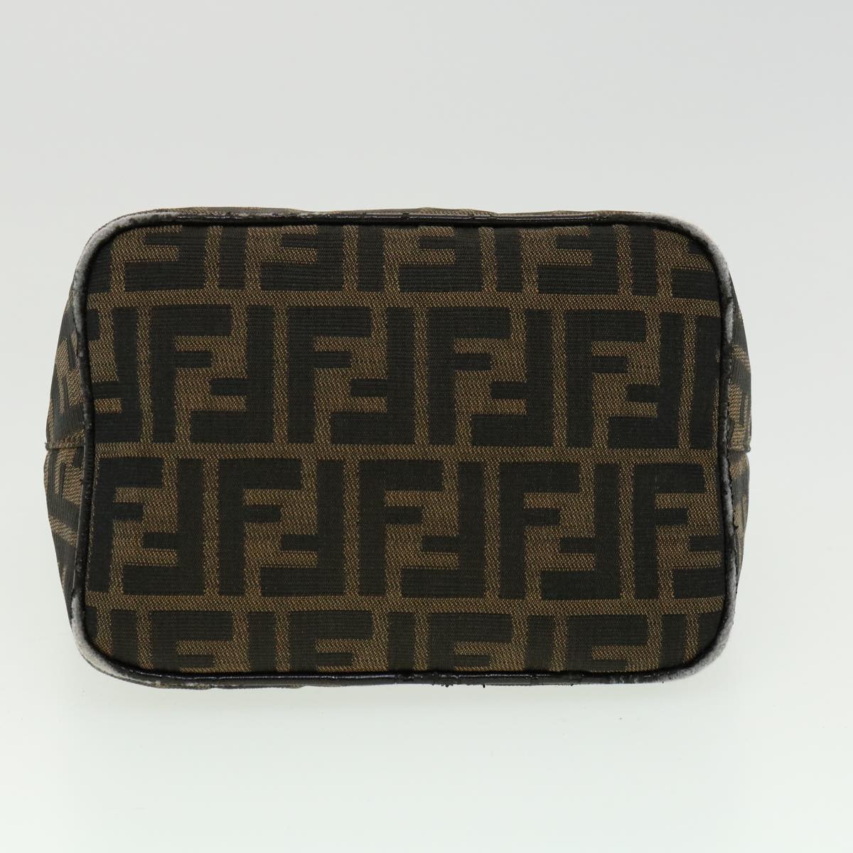 FENDI ZuccaCanvas Mamma Baguette Shoulder Bag Brown ar7283