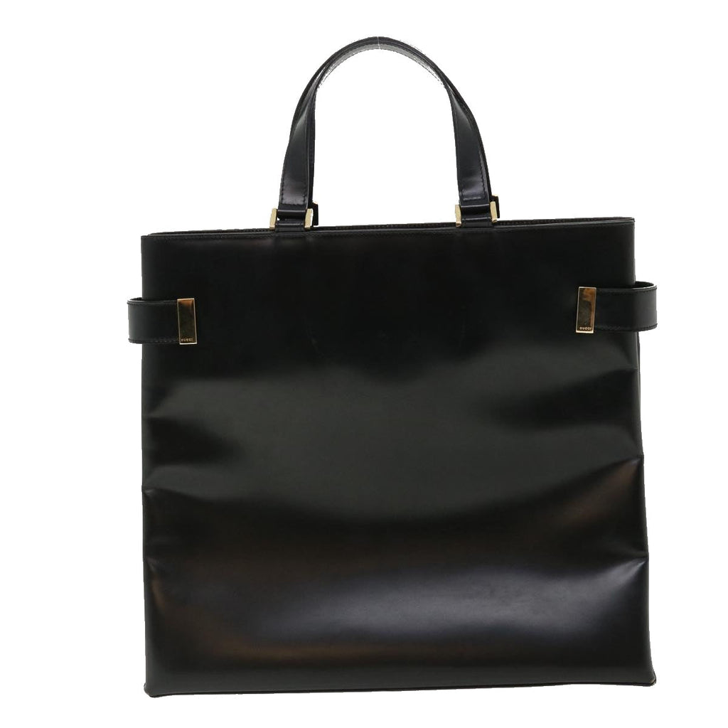 GUCCI Hand Bag Leather Black 002/2046/0332 ar7942