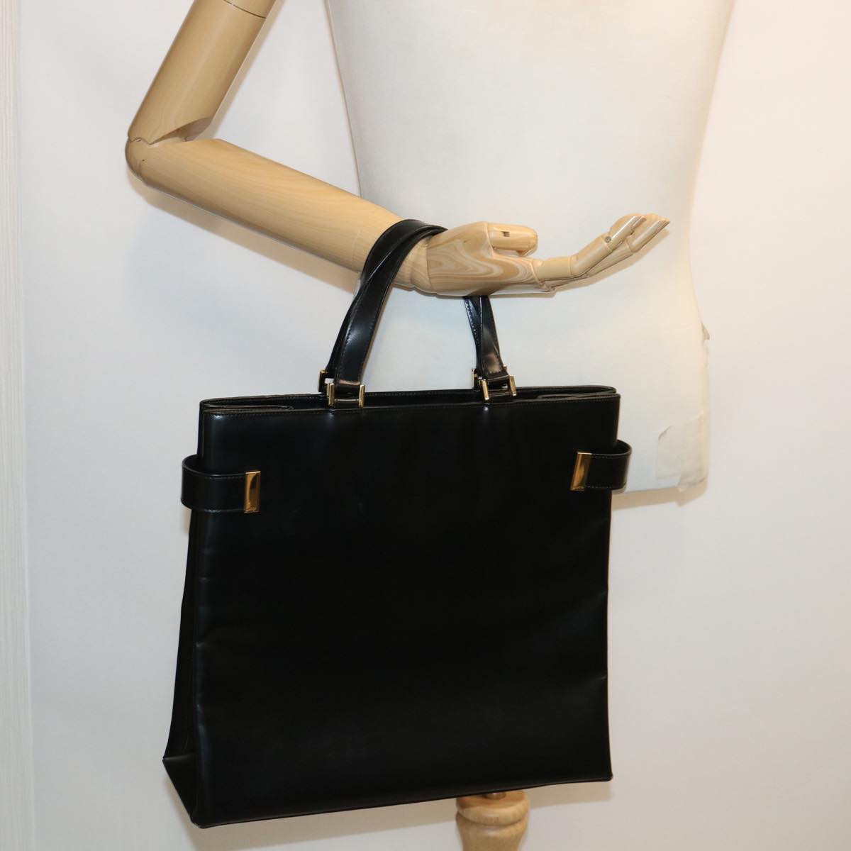 GUCCI Hand Bag Leather Black 002/2046/0332 ar7942